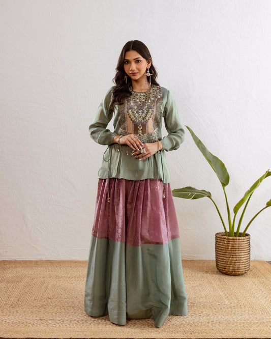 ZEBA SKIRT SET