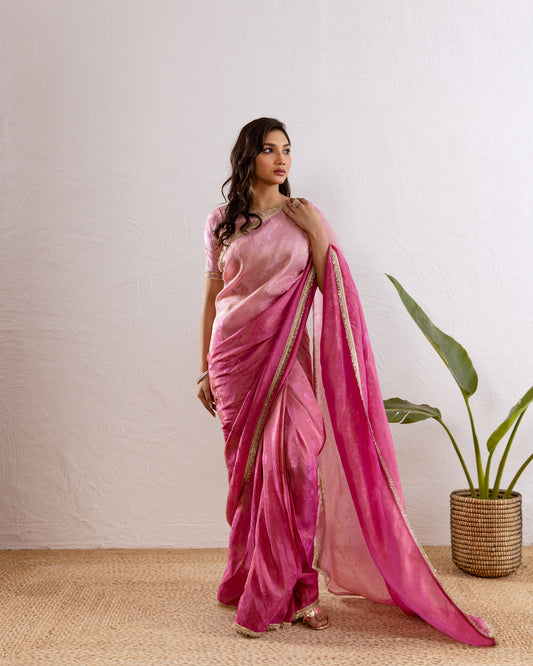 TISSUE OMBRE SAREE