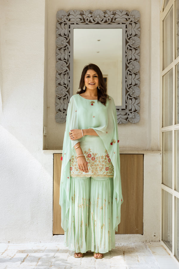 MINT SHARARA SET