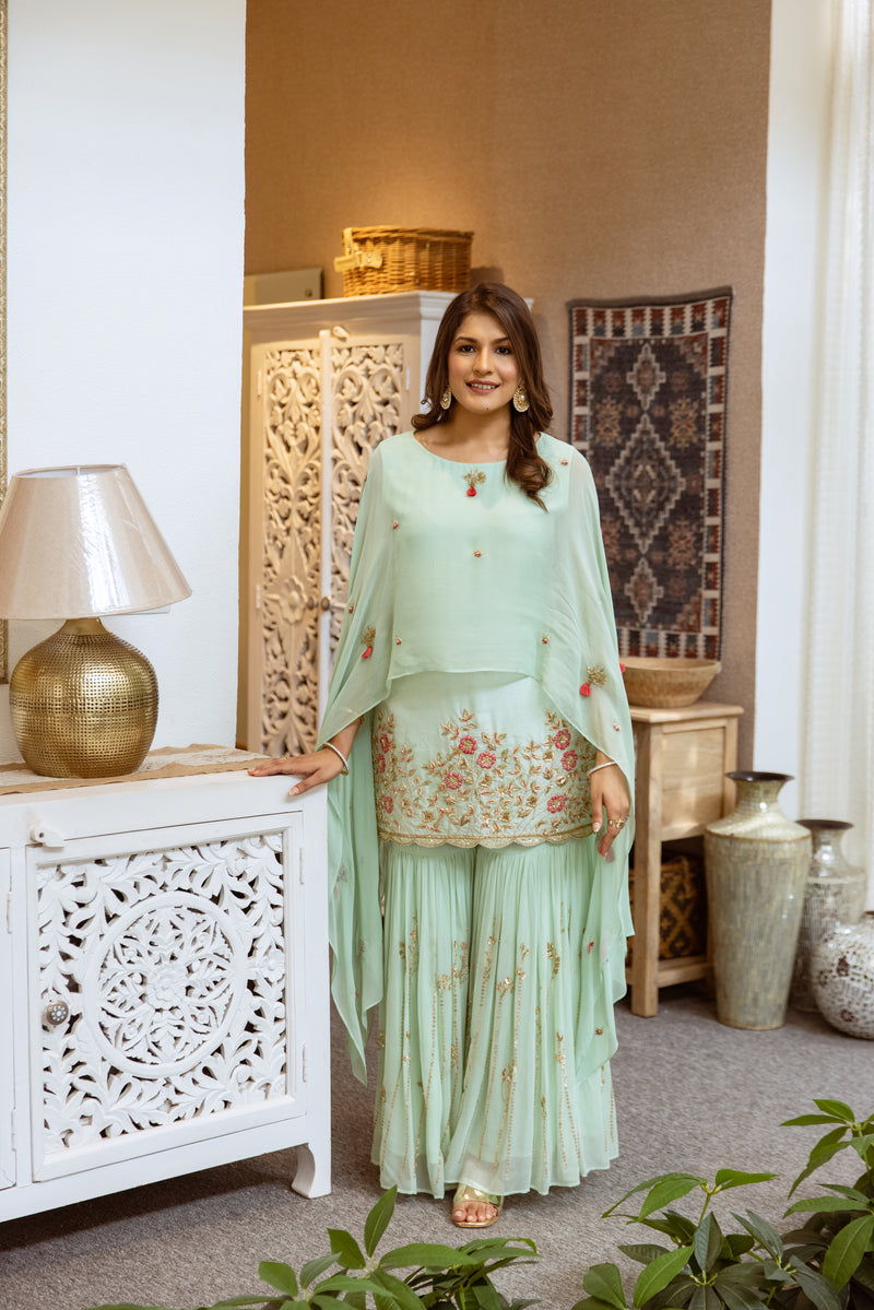 MINT SHARARA SET