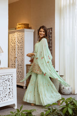 MINT SHARARA SET