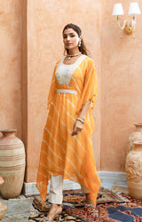 LEHERIYA KAFTAN SET