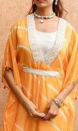 LEHERIYA KAFTAN SET