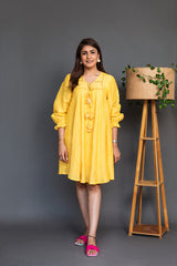 SUNSHINE LINEN DRESS