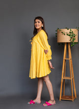 SUNSHINE LINEN DRESS