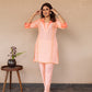 PEACHY LINEN SET