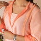PEACHY LINEN SET