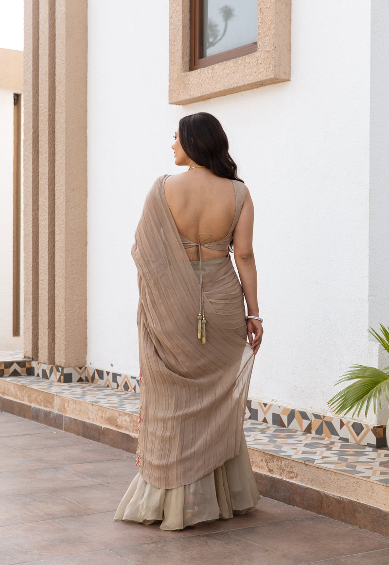 FISH DRAPE SAREE