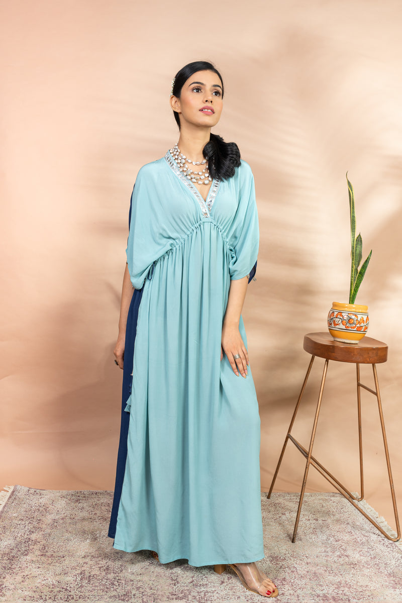 DAISY HALF & HALF KAFTAN