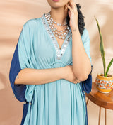 DAISY HALF & HALF KAFTAN