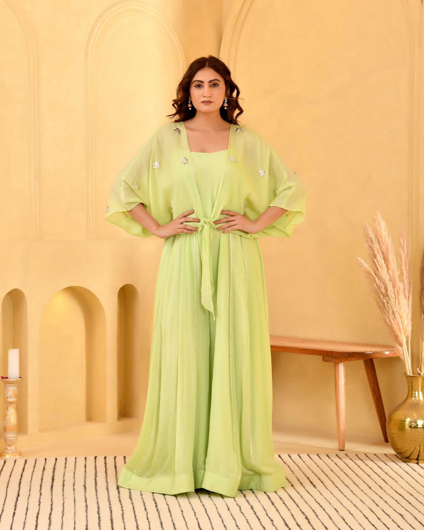 LIMEY JUMPSUIT WITH SHIRT