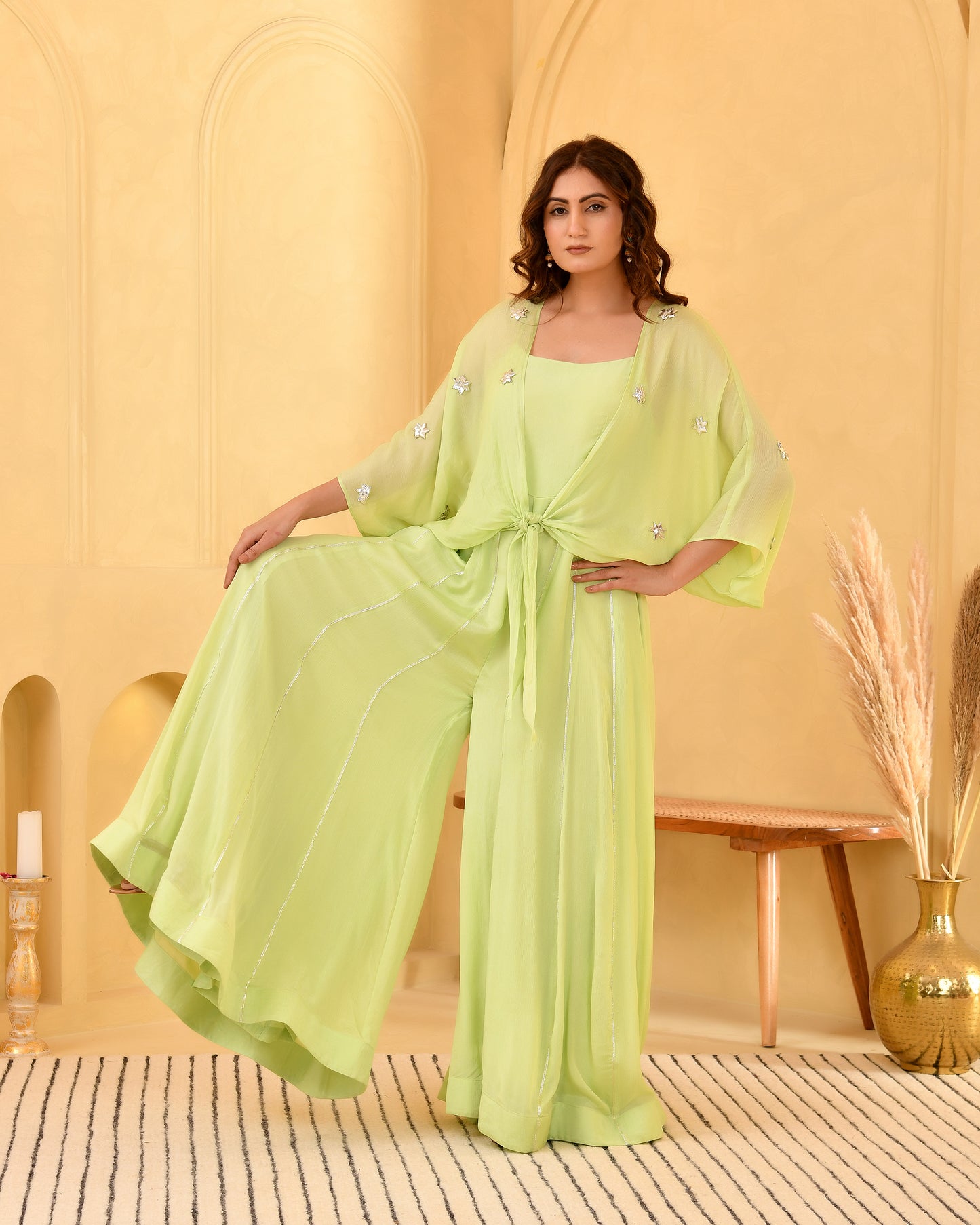 LIMEY JUMPSUIT WITH SHIRT