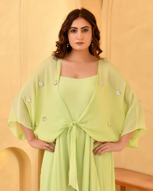 LIMEY JUMPSUIT WITH SHIRT