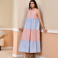 ICY TIERED DRESS