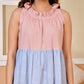 ICY TIERED DRESS