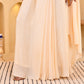 CARAMEL DRAPE SAREE SET