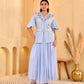 SLUSHY SKIRT SET (BLUE)