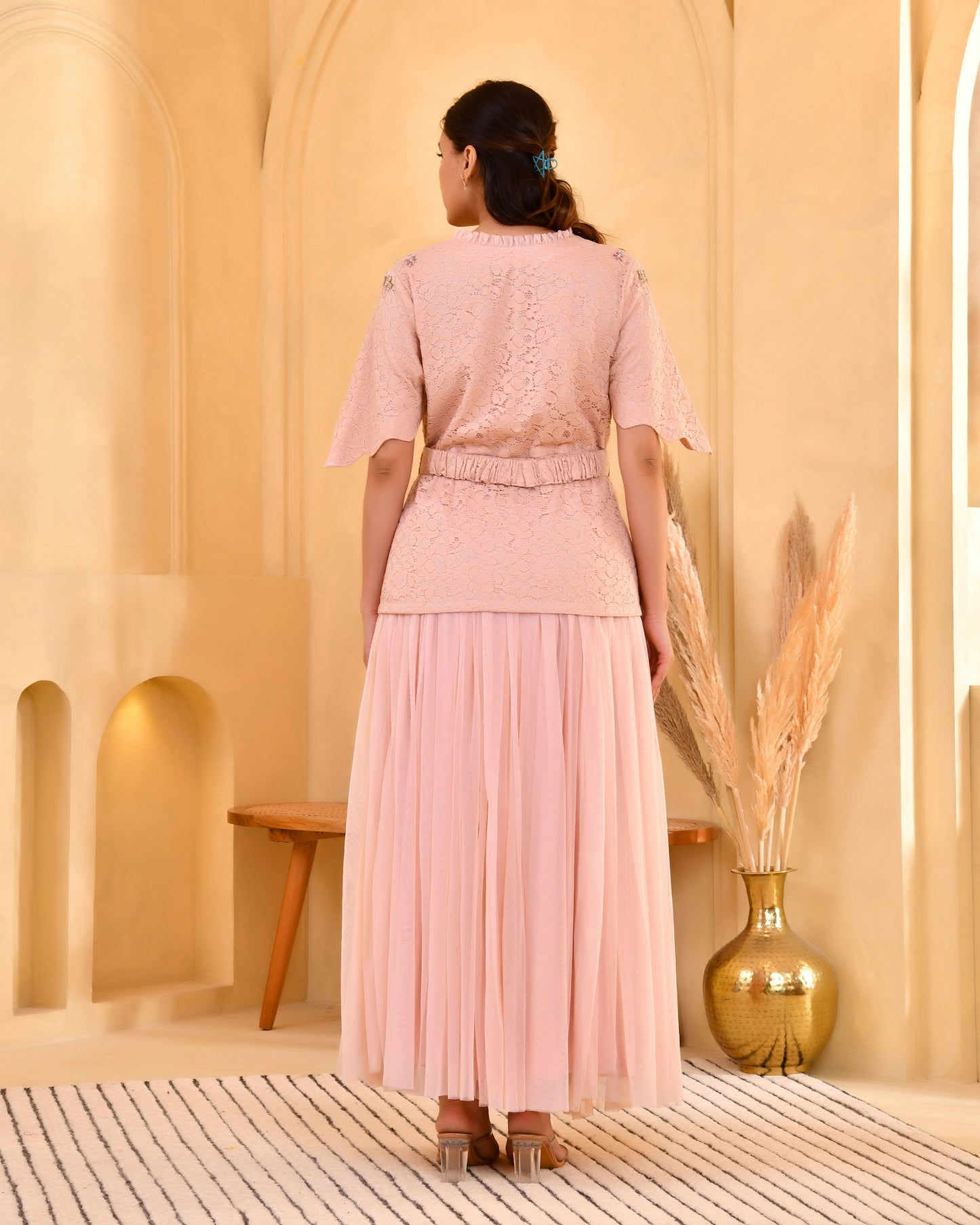 SLUSHY SKIRT SET (PINK)