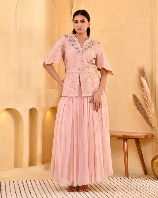 SLUSHY SKIRT SET (PINK)
