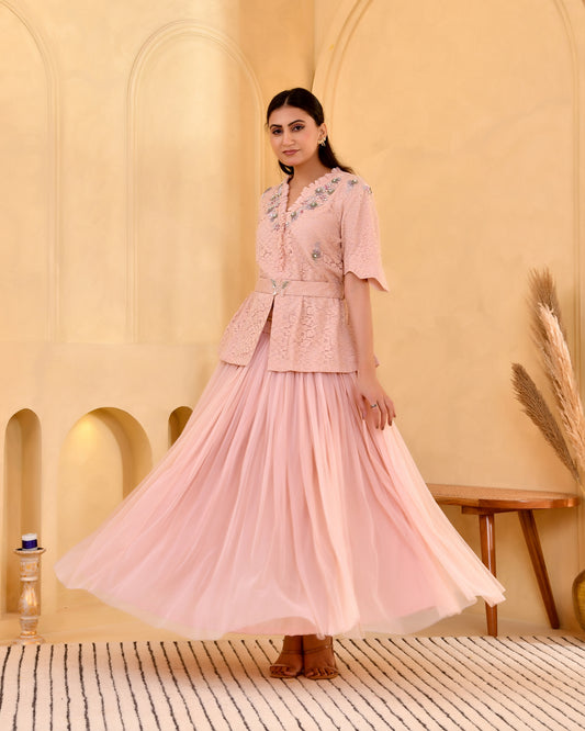 SLUSHY SKIRT SET (PINK)