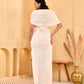 CARAMEL RING DRAPE DRESS