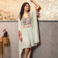 GREEN MUKAISH KAFTAN