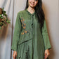 BOTTLE GREEN CO-ORD SET