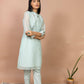 MINT OVERLAY SUIT SET