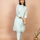 MINT OVERLAY SUIT SET