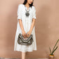 PEARL CHANDERI MIDI DRESS