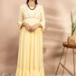 FALAK FRILL GOWN