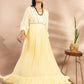 FALAK FRILL GOWN