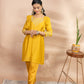 SUNHERI DHOTI SET