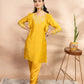 SUNHERI DHOTI SET