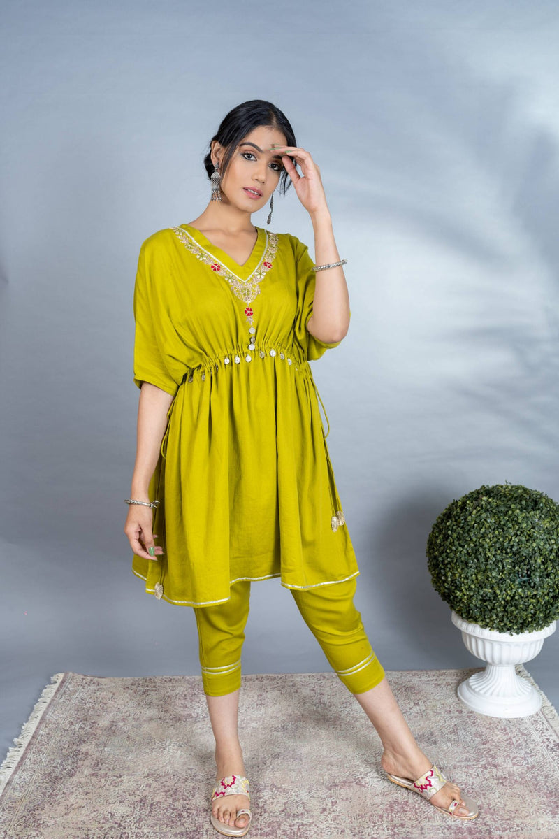 KIWI KAFTAN SET