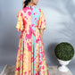 TIE AND DYE GOWN