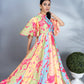 TIE AND DYE GOWN
