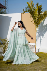 MINT LEHENGA SET