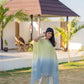 OMBRE GORGETTE TUNIC